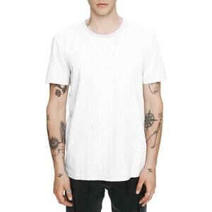 elevenparis Crackle Cotton T-Shirt White Size M 0106
